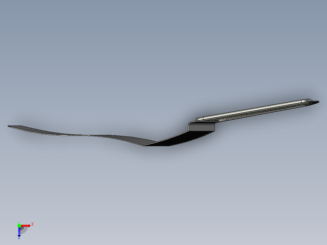 车门 --stp俯视图