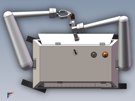 树木检测输液车俯视缩略图