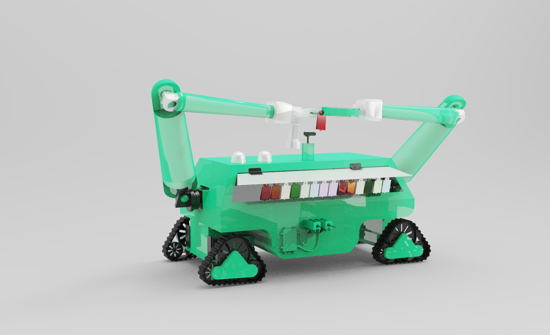 树木检测输液车