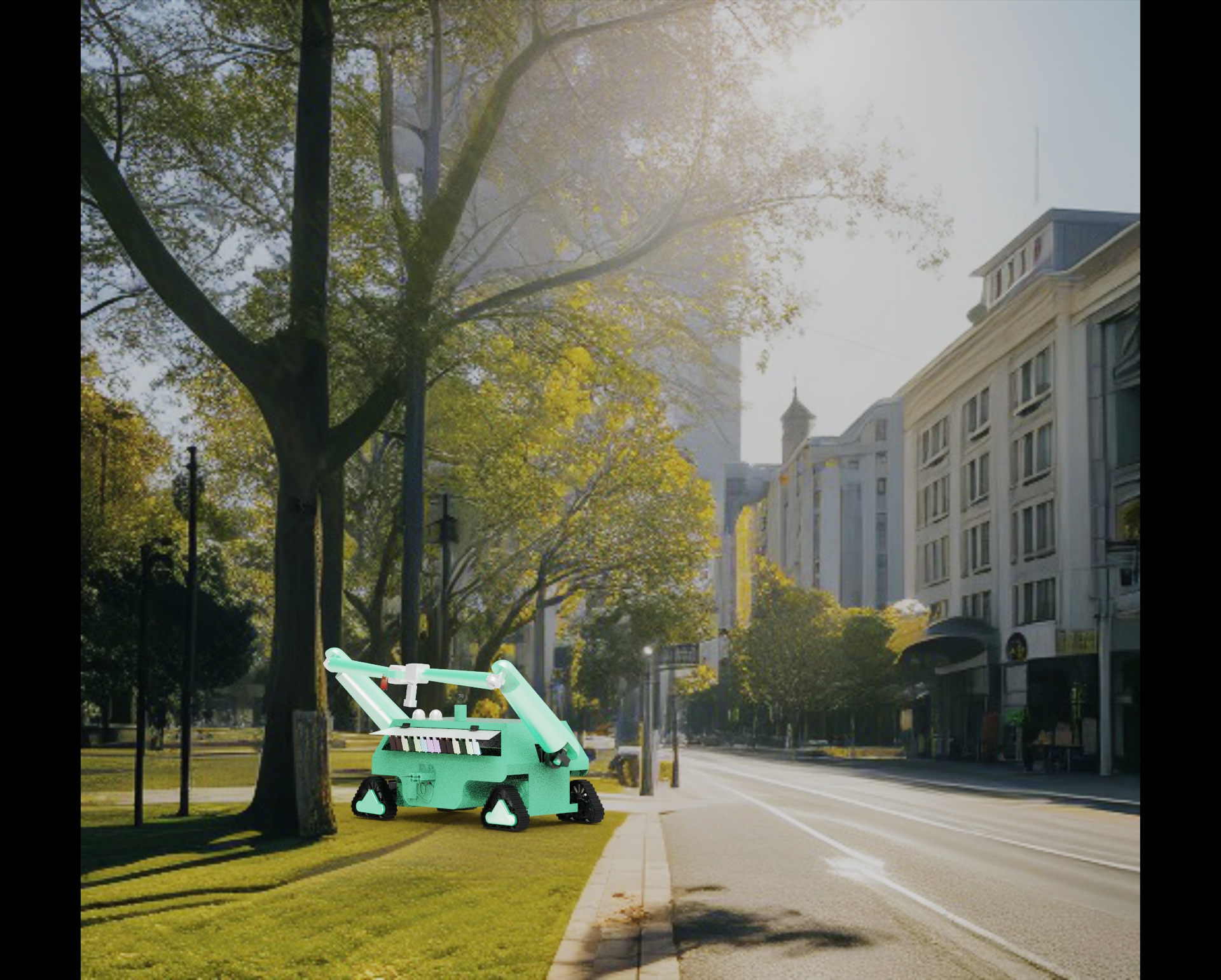 树木检测输液车