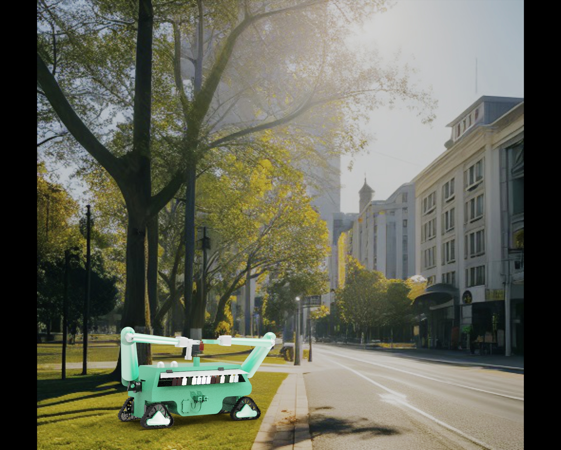 树木检测输液车