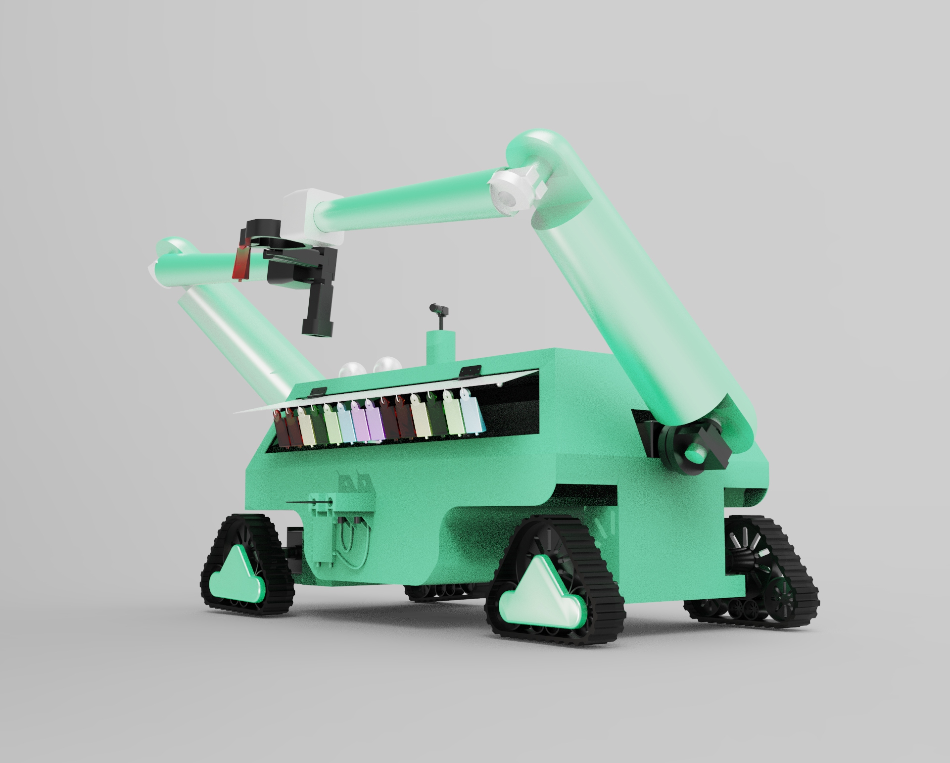 树木检测输液车