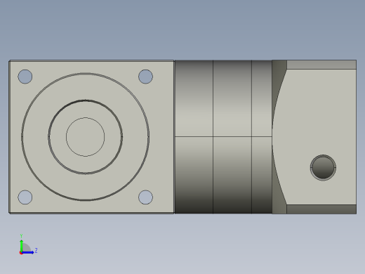 HZT170FC1-L2-(A)-S2-P2-(22-60-110-M8-145)左视缩略图