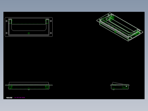 盤式取手SK-2D多系列多零件图纸模型