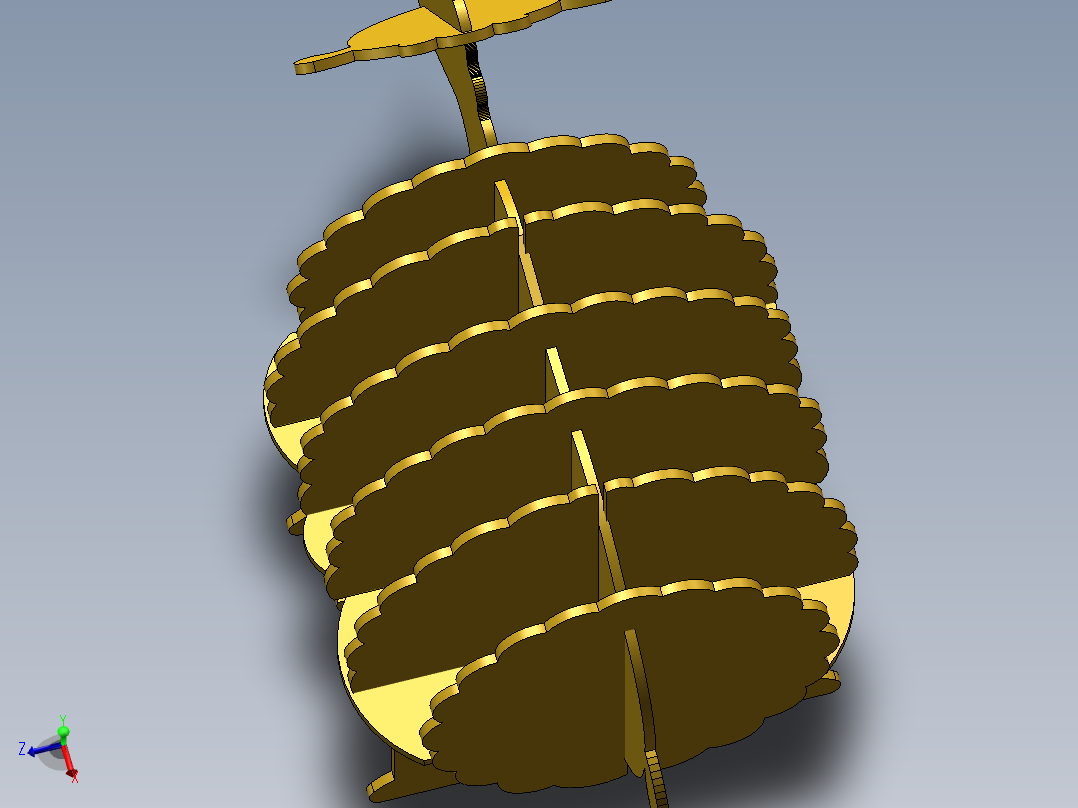 激光下料拼图小绵羊SOLIDWORKS 2016