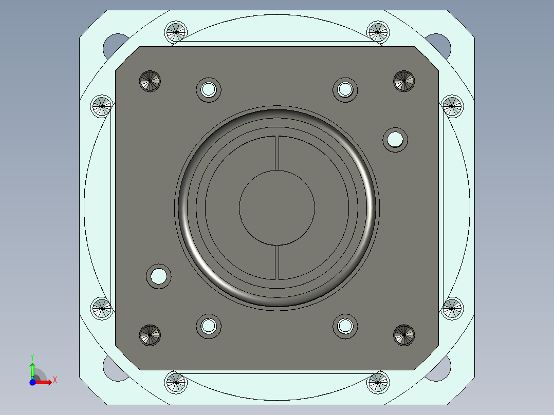 直齿孔PLX220-L3 42-114.3-200-M12.stp前视图