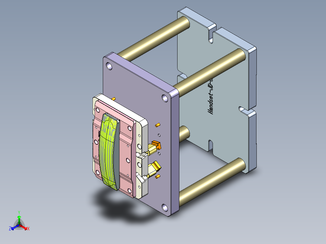 Handset-JD-CNC1-0701正等轴测图