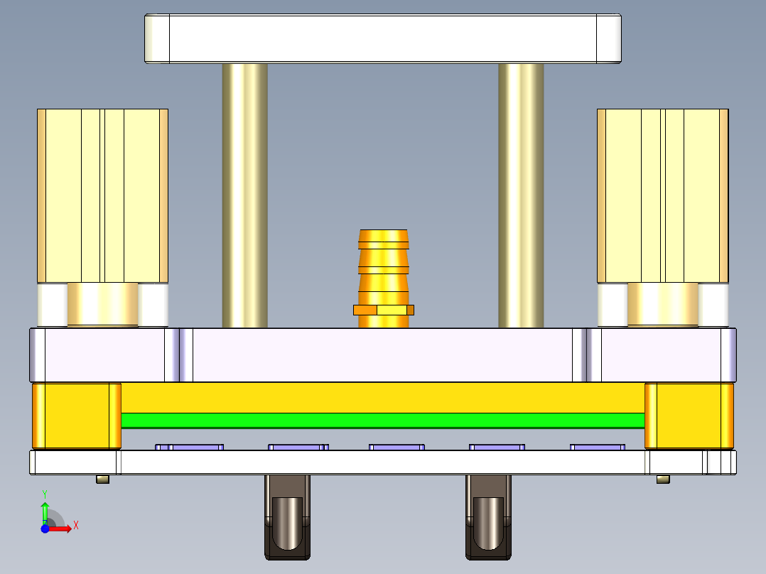 t500k-笔记本CNC工装夹具三维模型CNC5-2016-2-18前视图