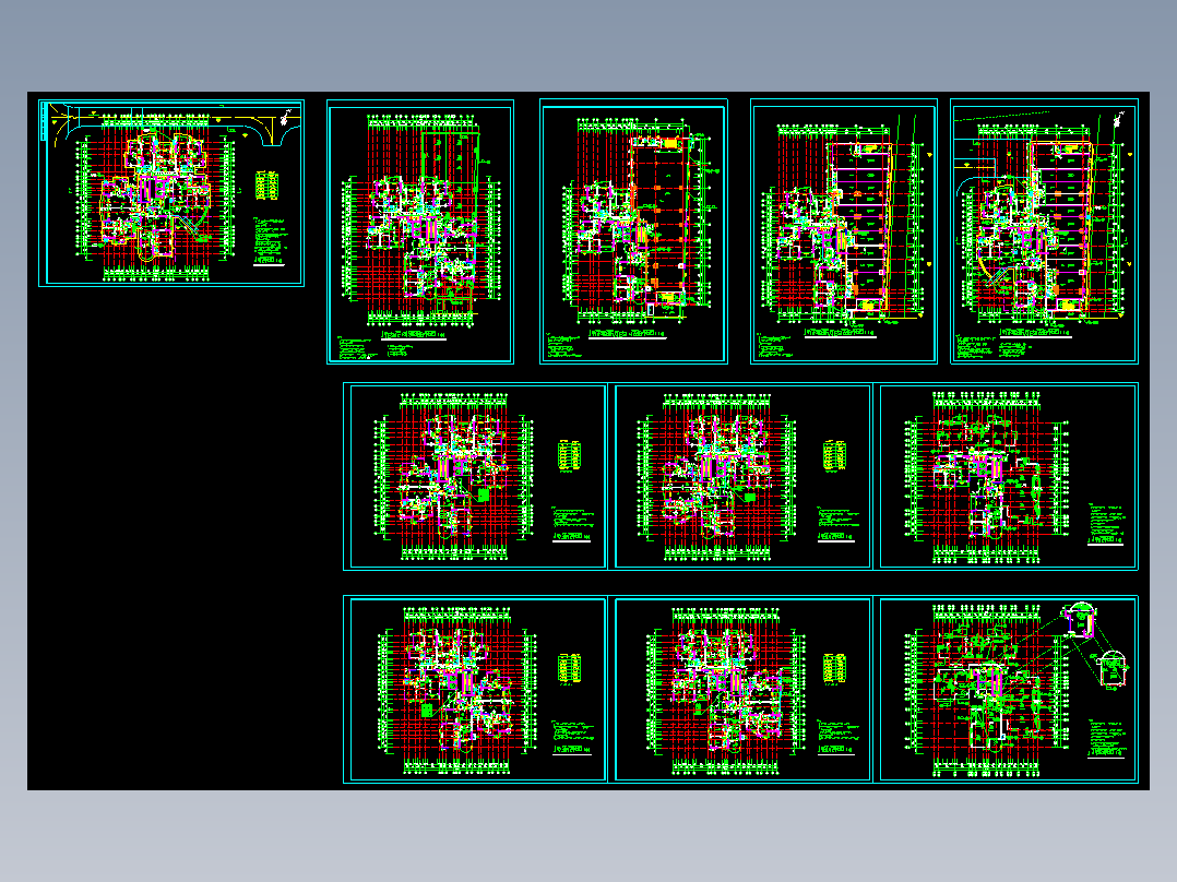 某高层住宅平面图