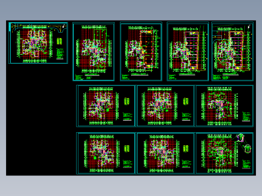 某高层住宅平面图