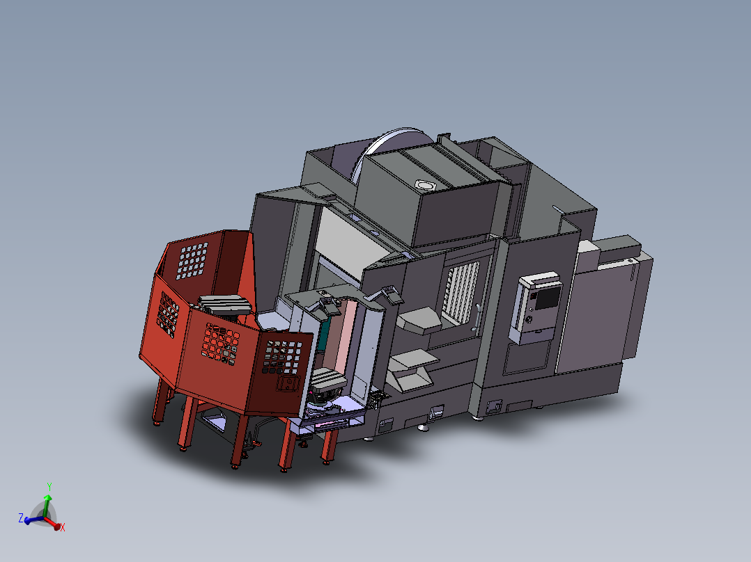 4轴数控加工中心sw16