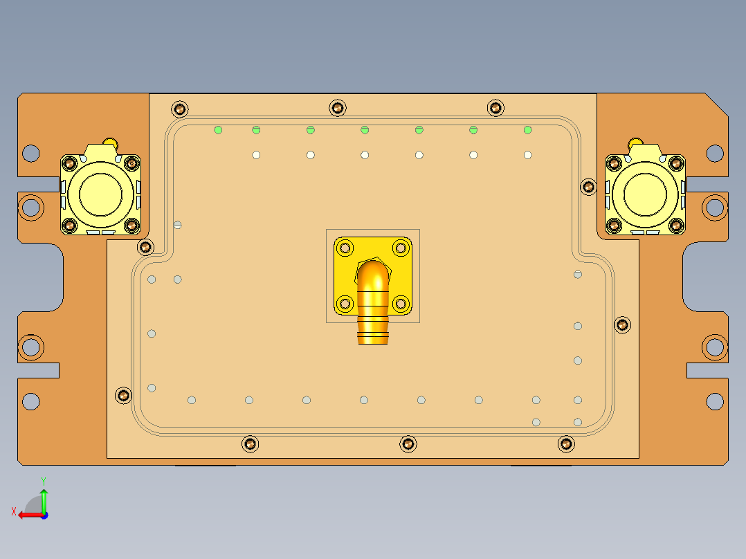 JG1-A-CNC5笔记本CNC工装夹具三维模型铣侧孔锻造版-210202后视图