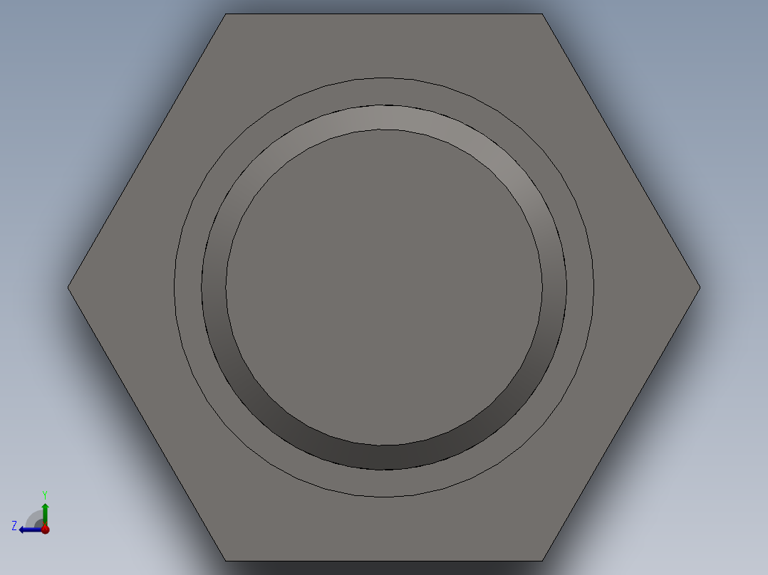 钣金件的压铆挂钩右视图