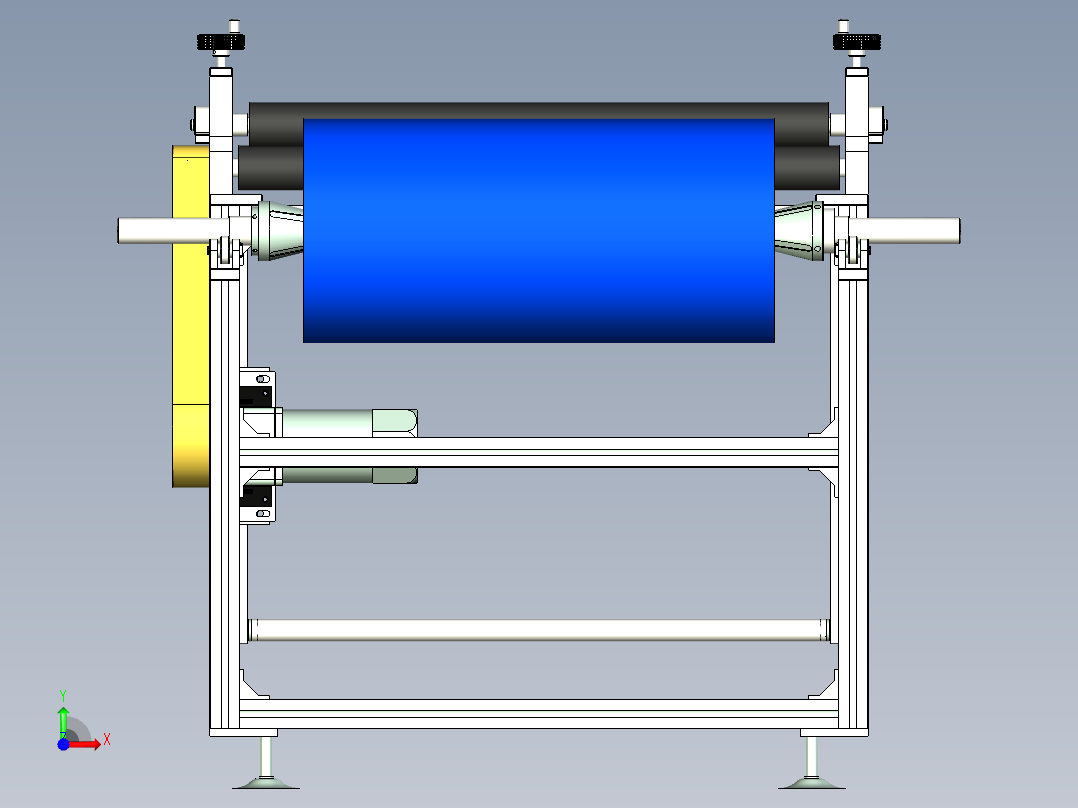 非标收料设备前视图