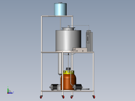 A2004776-热解分析的实验装置左视缩略图
