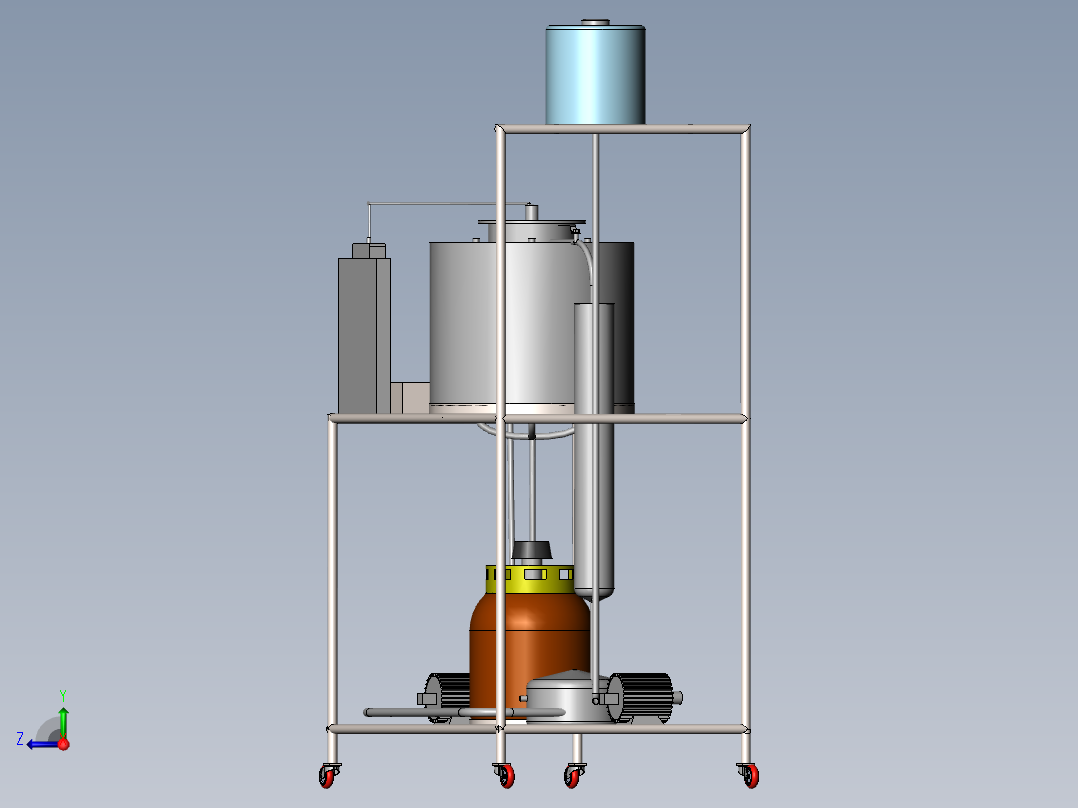 A2004776-热解分析的实验装置右视图