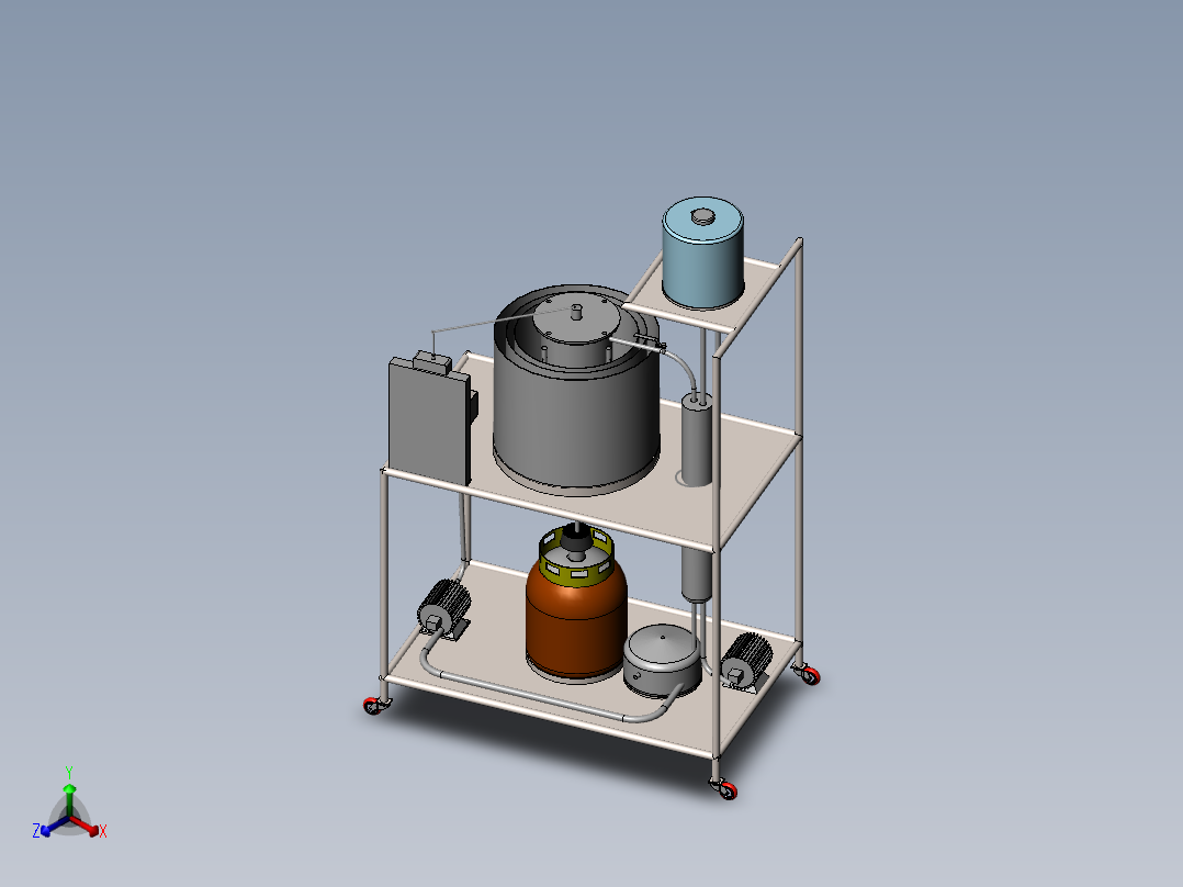A2004776-热解分析的实验装置正等轴测图