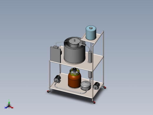 A2004776-热解分析的实验装置正等轴测缩略图