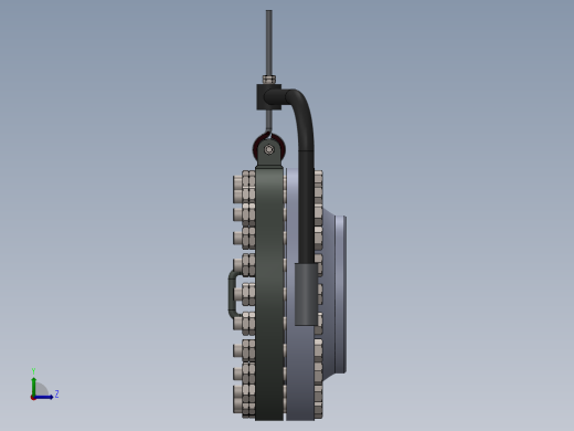 人孔manhole-150-class-with-blind-flange-1 1 SW左视缩略图