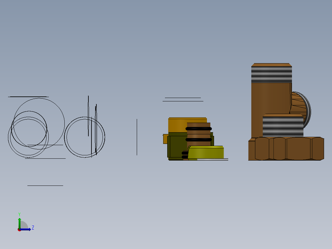 接插件(15)左视图