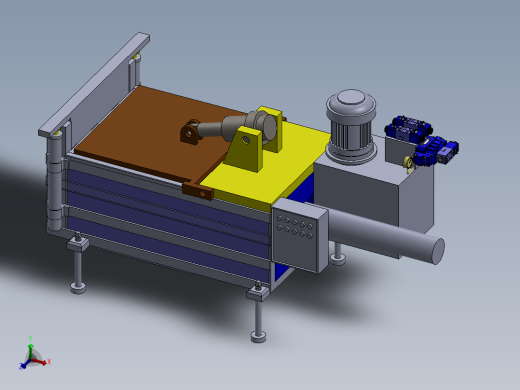 液压操作废铁打包机