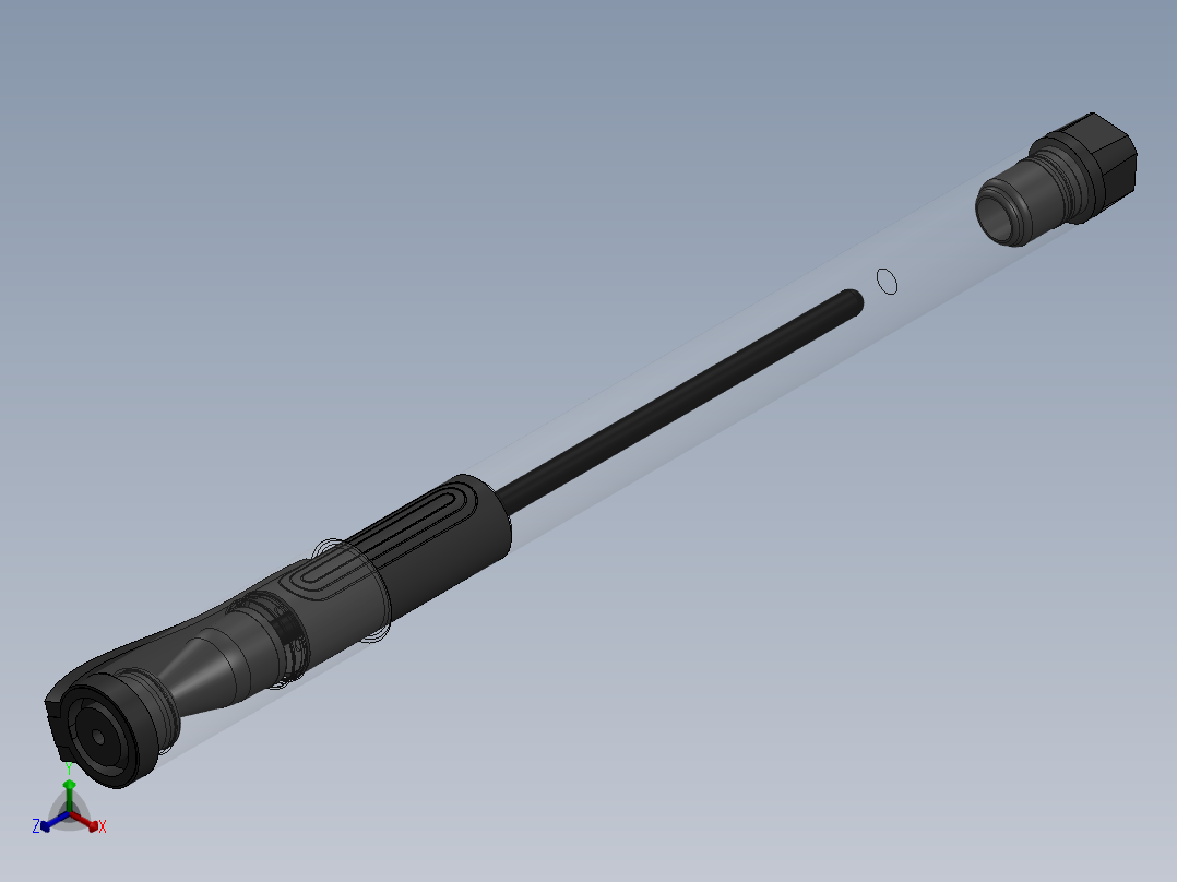 笔、中性笔、铅笔(15)正等轴测图