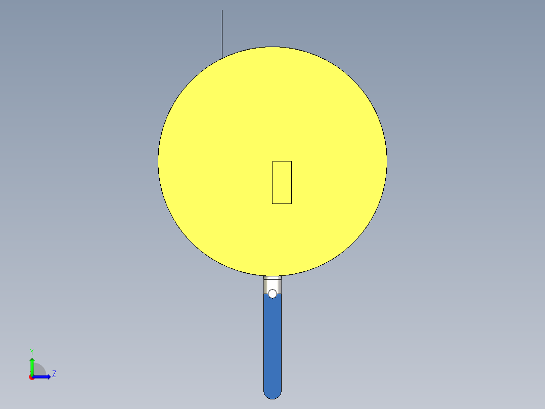 混合凸轮机构左视图