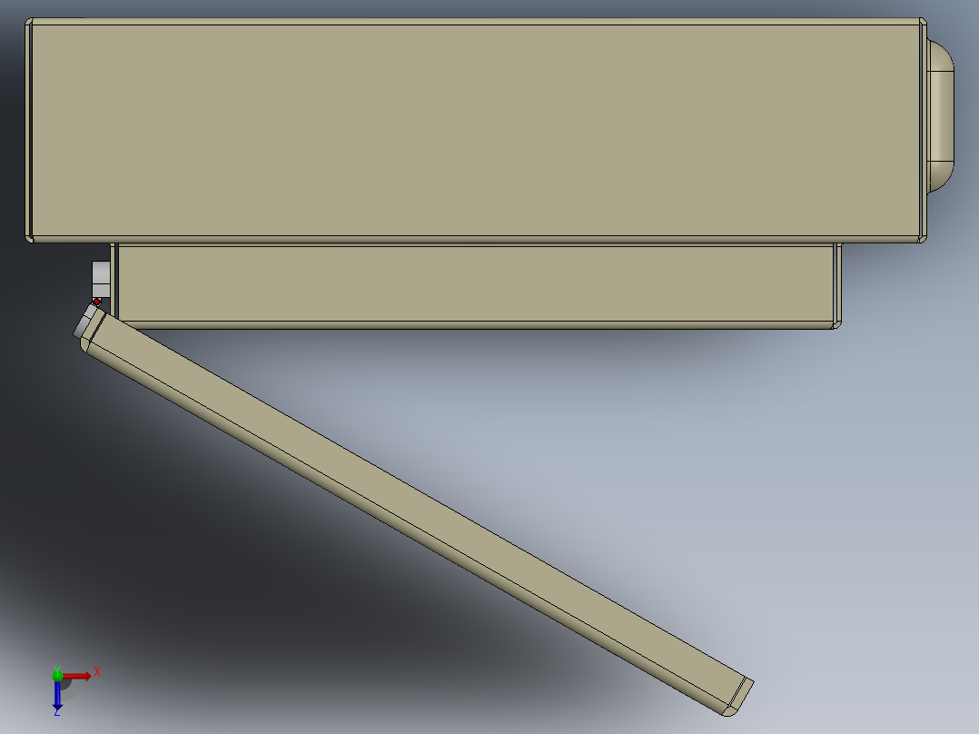 电气控制柜electric-panel-8 1 SW俯视图