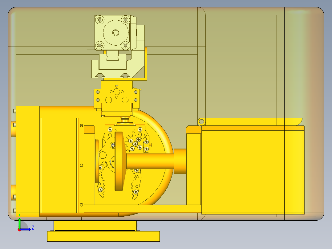 1862719-苹果切片机左视图
