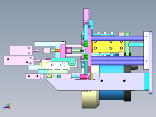 5mm金属套环振动盘排列与抓具设计右视缩略图