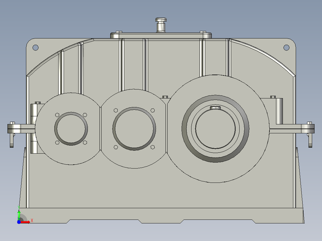 ZLY180减速器前视图