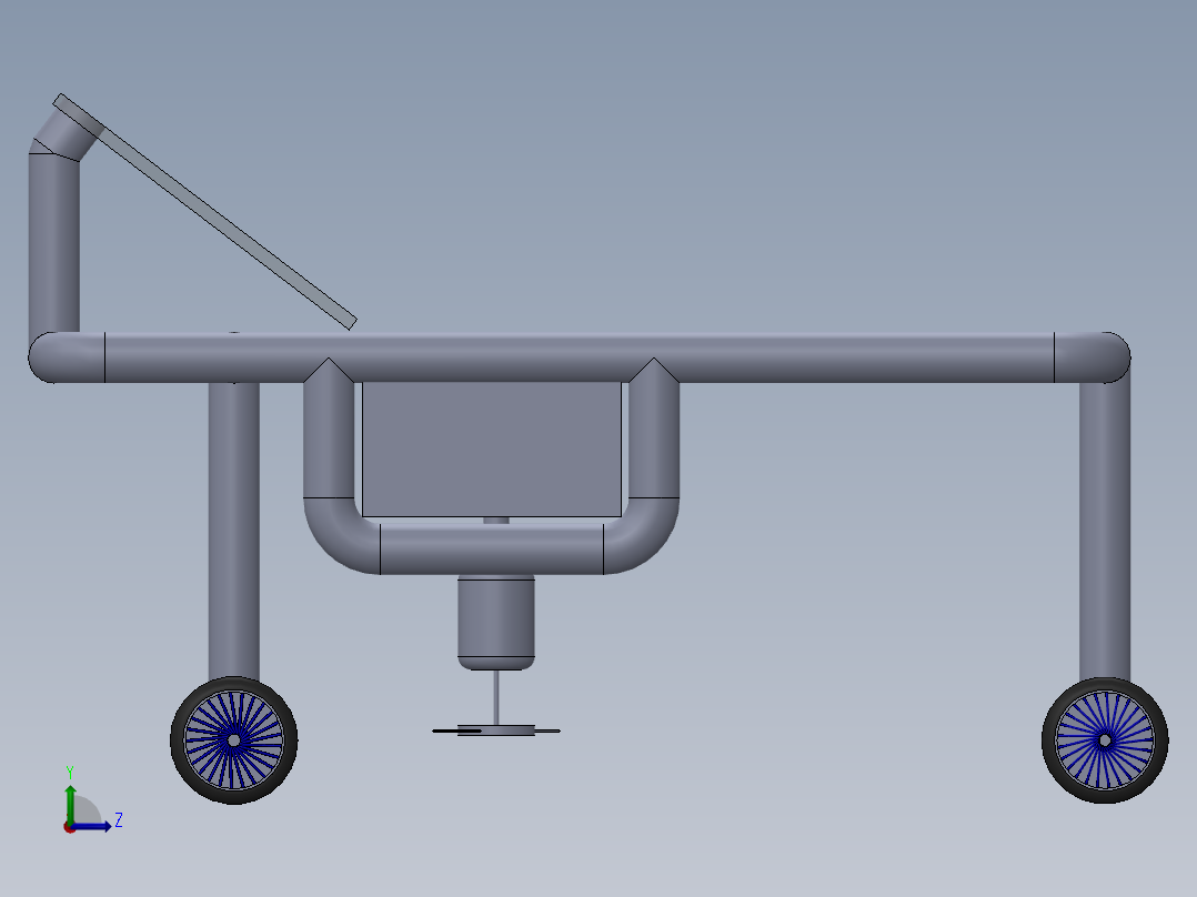割草机 sw20左视图