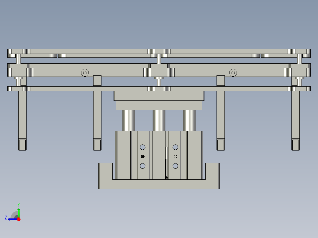 全自动铜膜天线切割检测自动化生产线S2d01-012底膜吸附平台3右视图