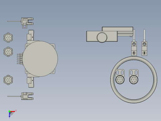 020300内壁外壁检测部件俯视缩略图