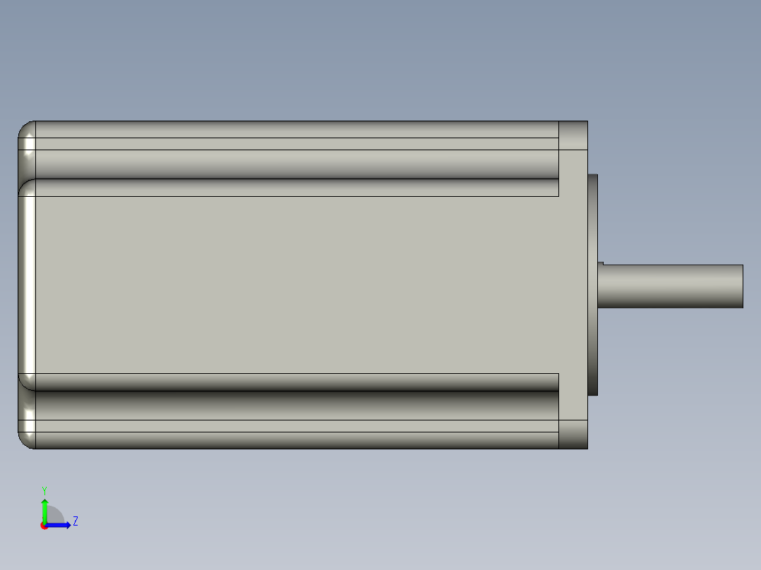 步进电机57H2P9850A4左视图
