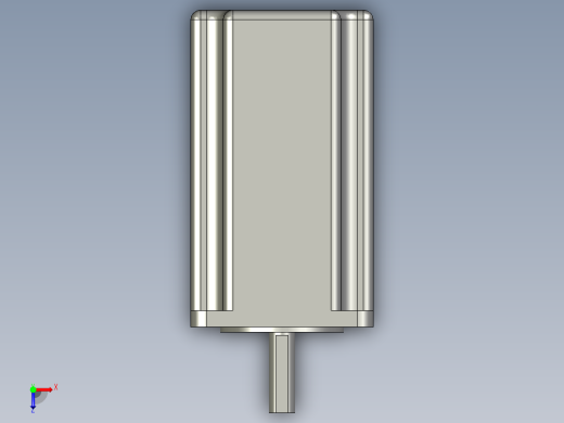 步进电机57H2P9850A4俯视缩略图