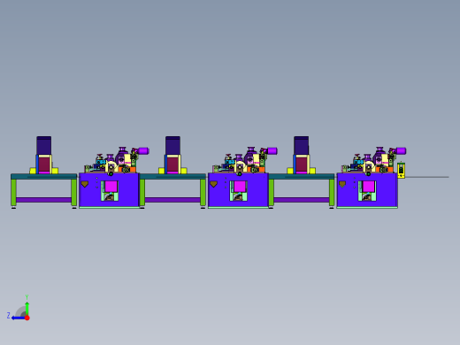 Pvc塑胶地板图案的印刷机右视缩略图