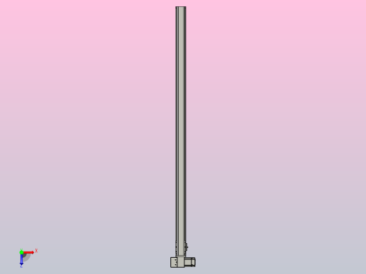 皮带直线轴半封闭可选导轨TPA-HNB-65S-90-L1450-LP-Y-P10-N3俯视缩略图