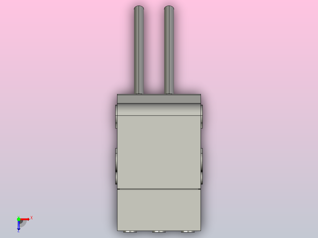 基恩士激光位移传感器GV-H45(L)俯视图