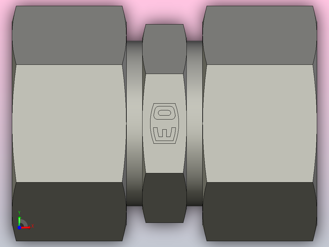 EO标准液压接头 Union G18ZL71(1)前视图