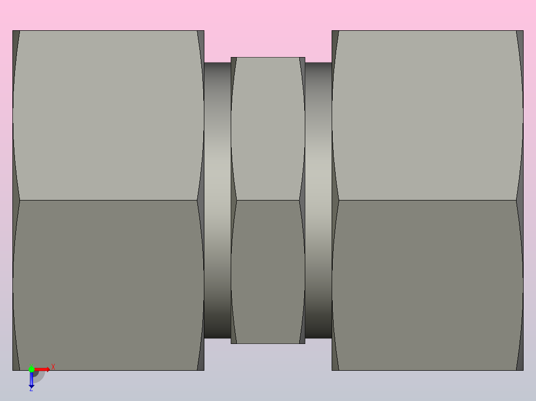 EO标准液压接头 Union G18ZL71(1)俯视图