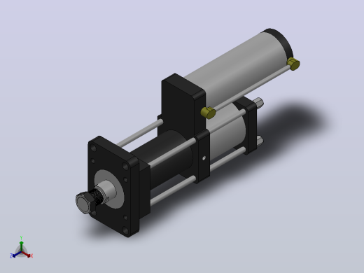 MPT-13T系列标准型[MPT-100-100-5-13T-M2-S1-0°]气压增压缸