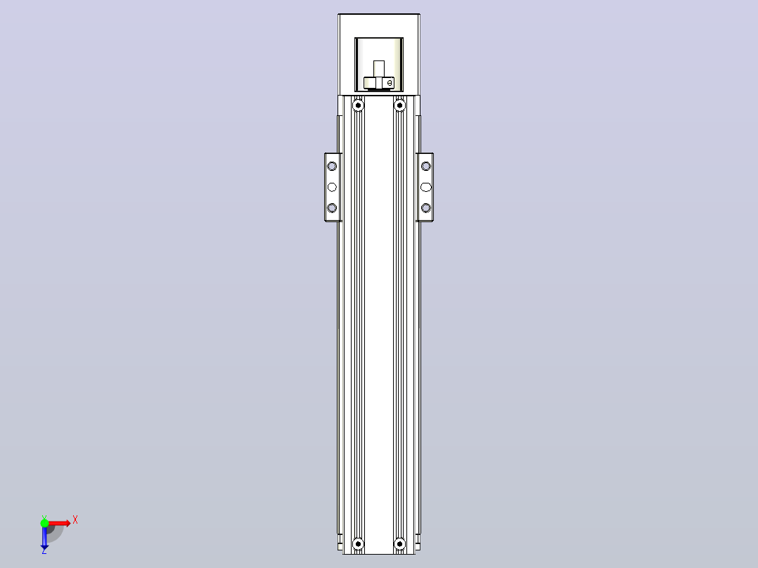 钢基模组TPA-KNR-4002C-200A1-M-F0俯视图