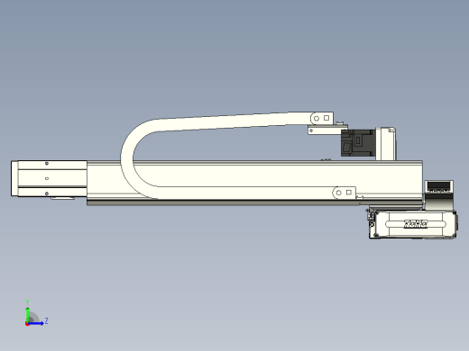 XYGT430-A1-A-1250-600-M-C-001负载2-24KG XY悬臂模组 XYGT430-A1 替换TOYO直线模组左视缩略图