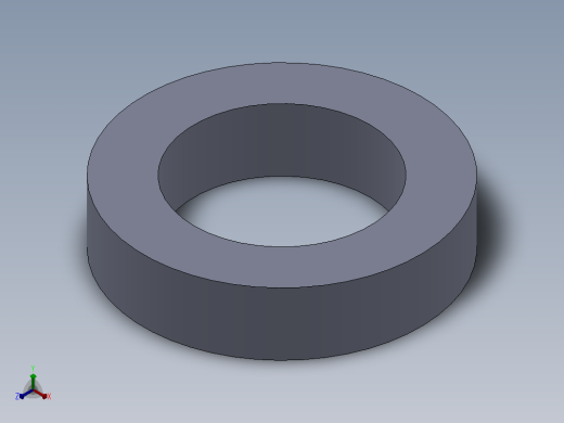 多套GBT10708单向密封橡胶密封圈3D模型Solidworks设计主视缩略图