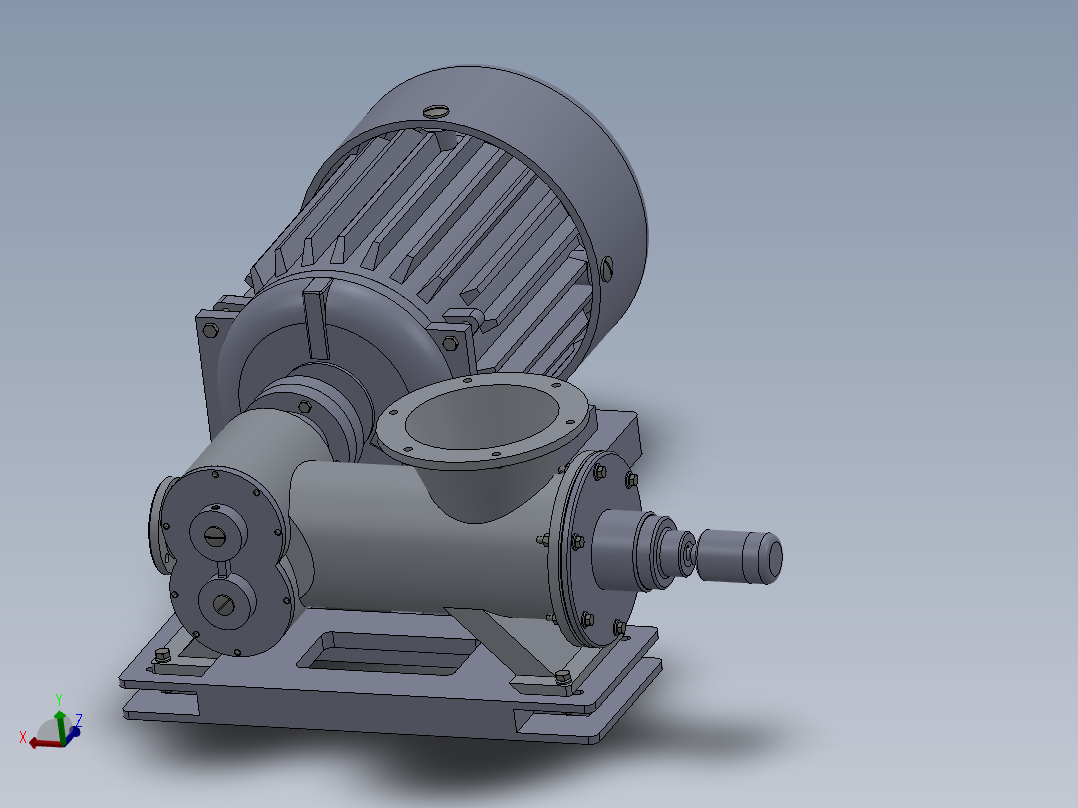 齿轮泥浆泵图纸