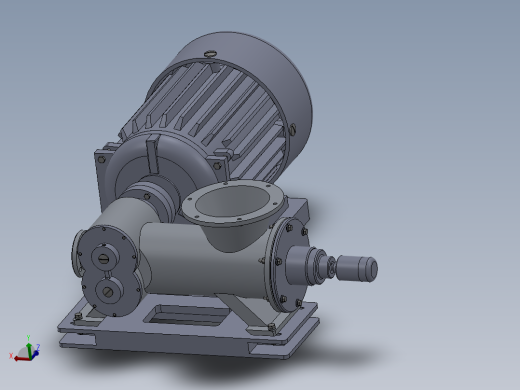 齿轮泥浆泵图纸