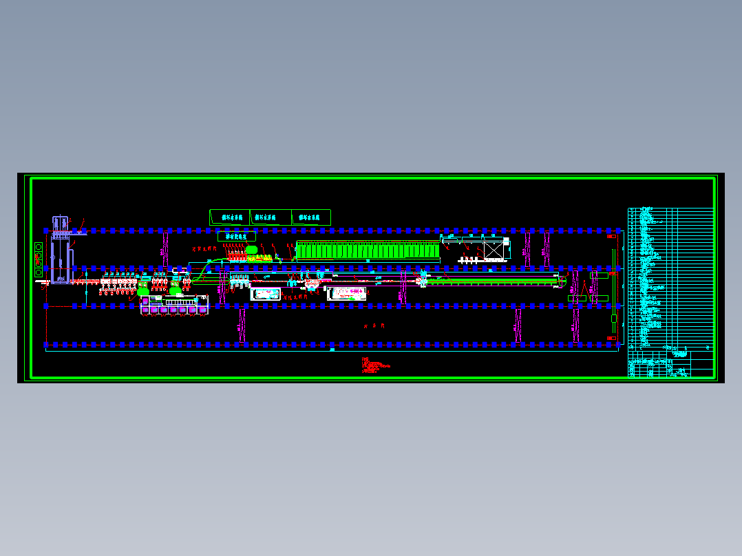 热轧高线工艺布置图