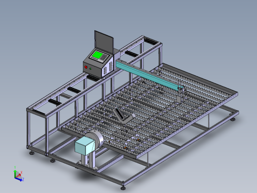 G459 便携式激光切割机机械部分