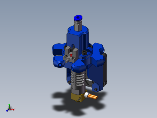 探针集成头的喷嘴_1933